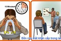 Cách sử dụng bồn rửa mắt khẩn cấp đúng cách và an toàn cho mọi người