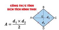 Công Thức Tính Diện Tích Hình Thoi & Chu Vi Hình Thoi