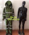 Quần áo mưa công an , dân phòng