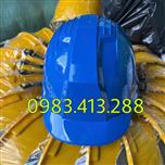 Mũ bảo hộ lao động kỹ thuật màu xanh