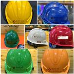 Mũ bảo hộ núm vặn Hoa San nhiều màu