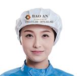 Mũ vải trùm tóc lưỡi trai