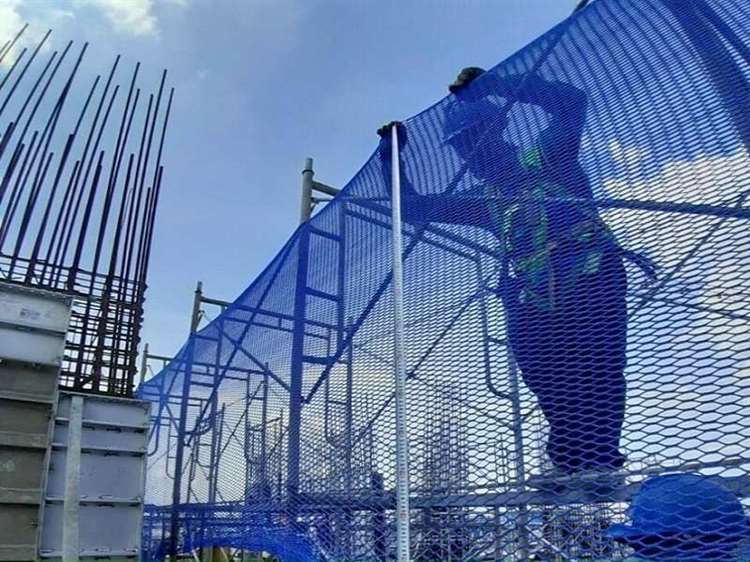 Lưới chống vật rơi công trình
