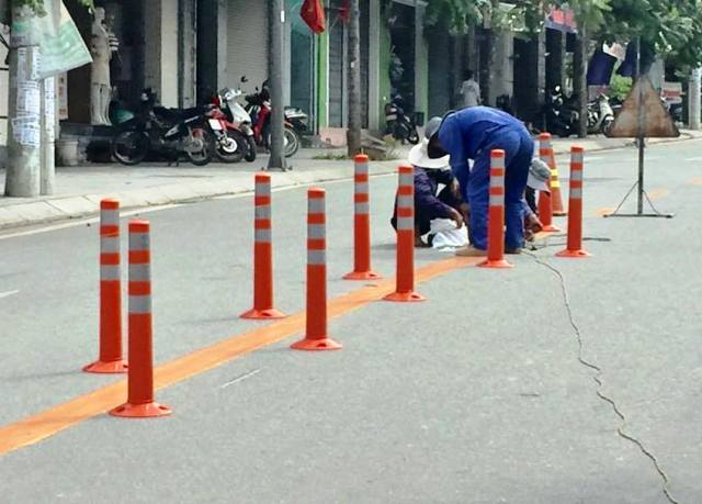 Ý nghĩa báo hiệu của cọc tiêu, rào chắn