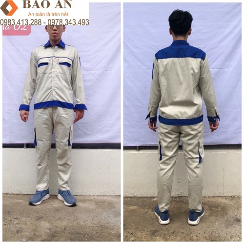 Quần áo bảo hộ lao động Mã 02