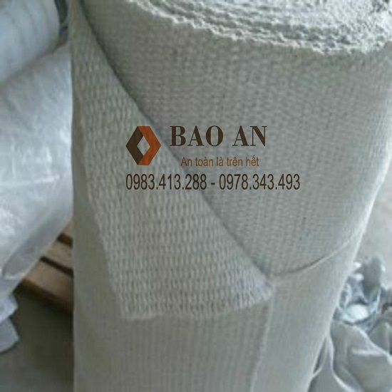 vải chống cháy amiang
