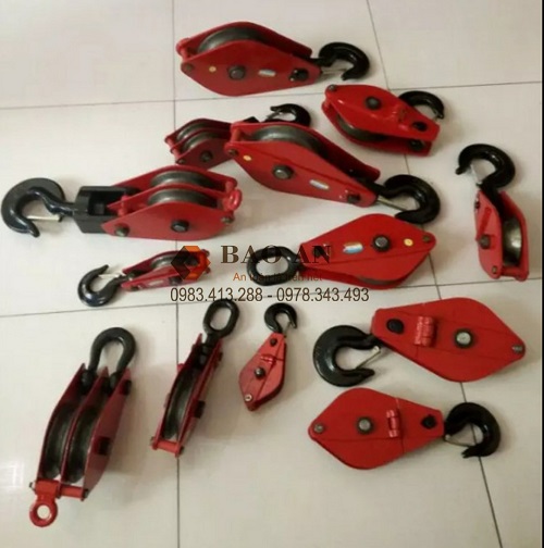 Cung cấp ròng rọc 0.5 tấn đến 10 tấn giá rẻ- hàng chất lượng